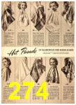 1950 Sears Fall Winter Catalog, Page 274