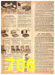 1954 Sears Spring Summer Catalog, Page 706