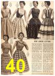 1955 Sears Spring Summer Catalog, Page 40
