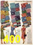 1940 Sears Spring Summer Catalog, Page 400