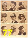 1945 Sears Spring Summer Catalog, Page 77
