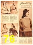 1943 Sears Spring Summer Catalog, Page 76