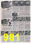 1963 Sears Spring Summer Catalog, Page 981