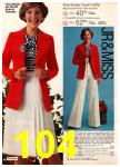 1977 JCPenney Spring Summer Catalog, Page 104