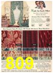 1940 Sears Fall Winter Catalog, Page 809
