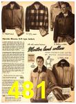 1949 Sears Fall Winter Catalog, Page 481