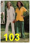 1974 JCPenney Spring Summer Catalog, Page 103