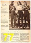 1947 Sears Spring Summer Catalog, Page 77