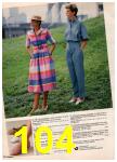 1986 JCPenney Spring Summer Catalog, Page 104