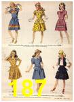 1945 Sears Spring Summer Catalog, Page 187