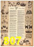 1958 Sears Fall Winter Catalog, Page 807