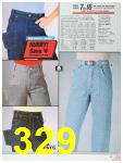 1986 Sears Fall Winter Catalog, Page 329