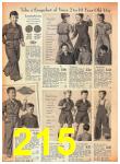 1940 Sears Spring Summer Catalog, Page 215