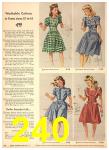 1944 Sears Spring Summer Catalog, Page 240