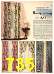 1943 Sears Spring Summer Catalog, Page 735