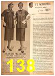 1954 Sears Spring Summer Catalog, Page 138