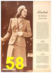 1944 Sears Spring Summer Catalog, Page 58