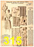 1946 Sears Spring Summer Catalog, Page 315