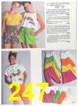 1989 Sears Style Catalog, Page 247