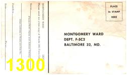 1962 Montgomery Ward Spring Summer Catalog, Page 1300