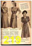 1948 Sears Spring Summer Catalog, Page 219