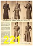 1950 Sears Fall Winter Catalog, Page 221