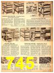1951 Sears Fall Winter Catalog, Page 745