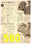 1952 Sears Fall Winter Catalog, Page 560