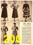1950 Sears Fall Winter Catalog, Page 200