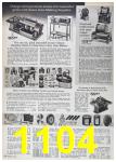 1966 Sears Fall Winter Catalog, Page 1104