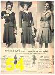 1942 Sears Fall Winter Catalog, Page 54