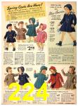 1941 Sears Spring Summer Catalog, Page 224