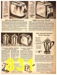 1951 Sears Fall Winter Catalog, Page 831