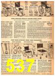 1954 Sears Spring Summer Catalog, Page 537