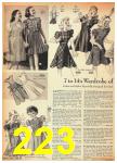 1940 Sears Spring Summer Catalog, Page 223