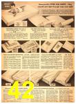 1951 Sears Fall Winter Catalog, Page 42