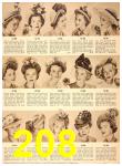 1950 Sears Spring Summer Catalog, Page 208