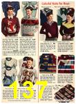 1950 Sears Fall Winter Catalog, Page 137