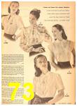 1947 Sears Spring Summer Catalog, Page 73