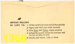 1951 Sears Fall Winter Catalog, Page 1366