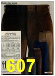 1980 Sears Fall Winter Catalog, Page 607