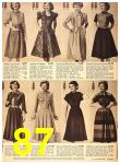 1950 Sears Fall Winter Catalog, Page 87