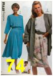 1989 Sears Style Catalog, Page 74