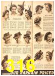 1952 Sears Fall Winter Catalog, Page 316