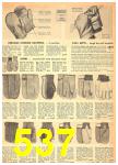 1948 Sears Fall Winter Catalog, Page 537