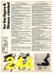1977 Sears Fall Winter Catalog, Page 244