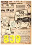 1954 Sears Spring Summer Catalog, Page 839