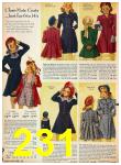 1940 Sears Spring Summer Catalog, Page 231
