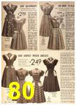 1955 Sears Fall Winter Catalog, Page 80