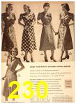1948 Sears Fall Winter Catalog, Page 230